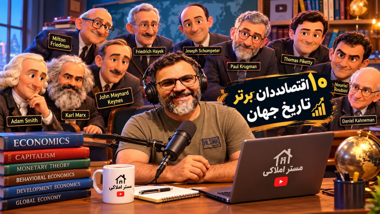 تحلیل بازار مسکن ایران از نگاه اقتصاددانان بزرگ دنیا